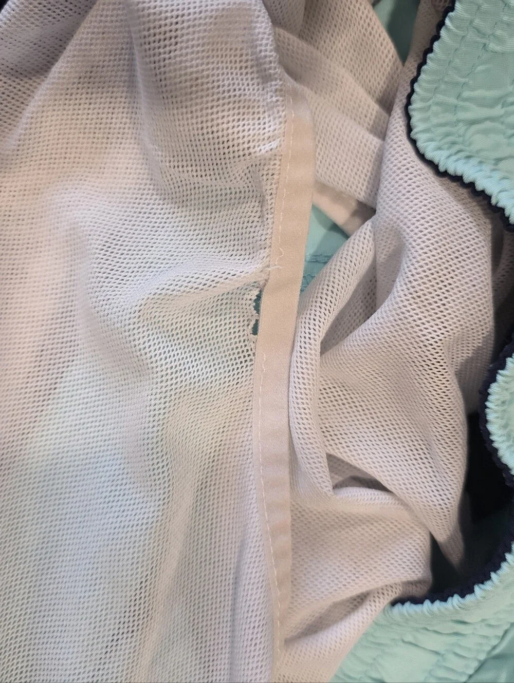 Mens Swim Trunks Light Blue